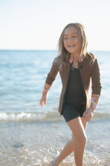 Girls / Long Jacket / 2mm / 3mm / Olive*Zinnia
