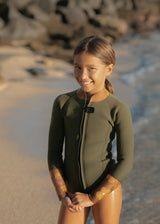 Girls / Long Jacket / 2mm / 3mm / Olive*Ohana