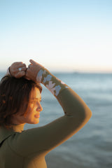 Women / Back Zip Long Sleeve Springsuits / 2mm / 3mm / Olive * Lily