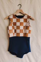 Women / Short Jane / 2mm/ Block*Navy