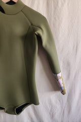 Women / Back Zip Long Sleeve Springsuits / 2mm / 3mm / Olive * Lily