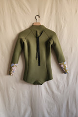 Women / Back Zip Long Sleeve Springsuits / 2mm / 3mm / Olive * Lily