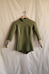 Women / Back Zip Long Sleeve Springsuits / 2mm / 3mm / Olive * Lily