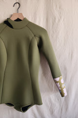 Women / Back Zip Long Sleeve Springsuits / 2mm / 3mm / Olive * Lily