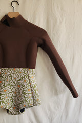 Women / Back Zip Long Sleeve Springsuits / 2mm/ 3mm/ Brown* Jasmine