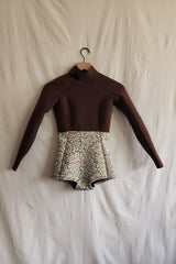 Women / Back Zip Long Sleeve Springsuits / 2mm/ 3mm/ Brown* Jasmine