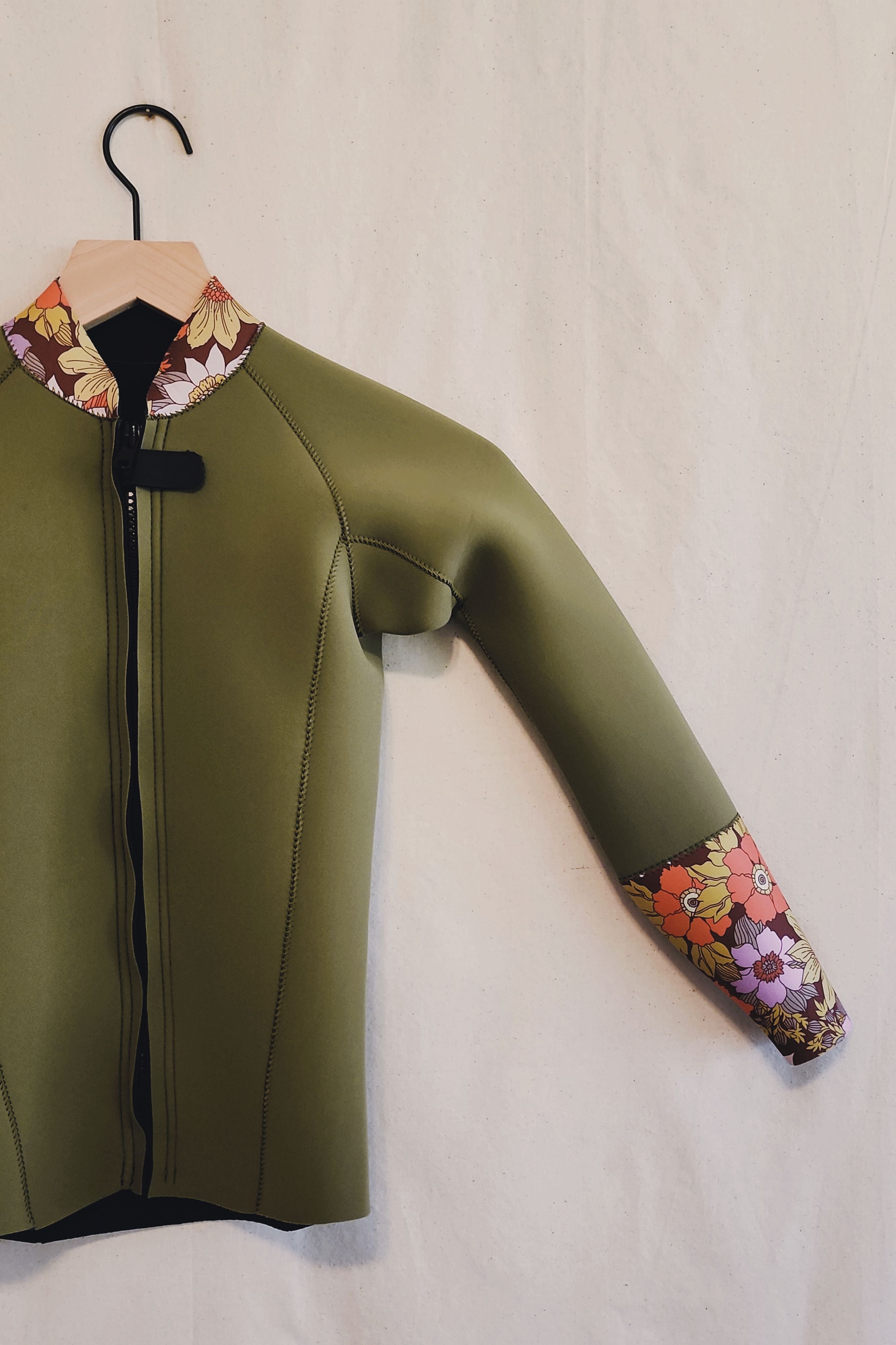 Girls / Long Jacket / 2mm / 3mm / Olive*Zinnia