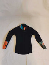 Boys / Long Jacket / 2mm / 3mm / Black*Clay Orange