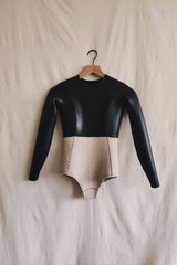 Women / Collarless Long Sleeve Springsuits / 2mm / Rubber* Beige